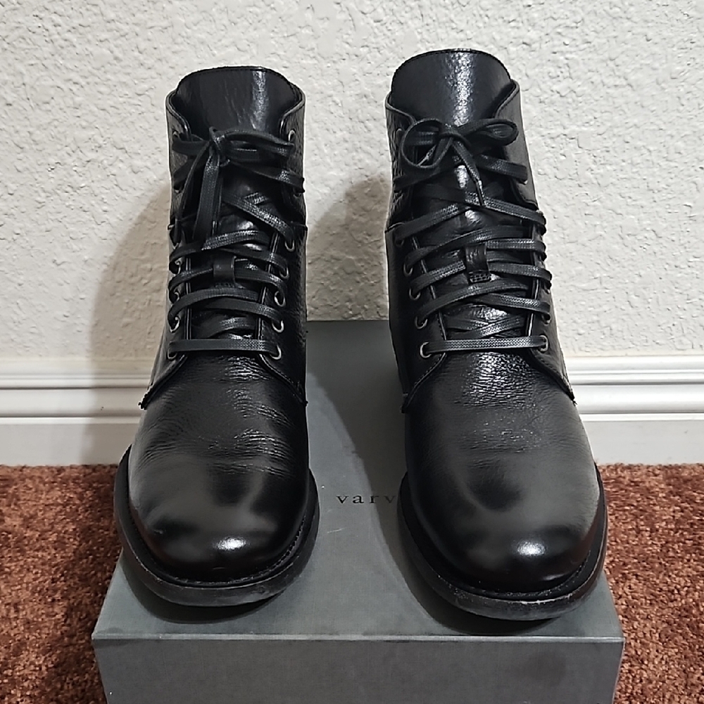 John Varvatos Leather Boots